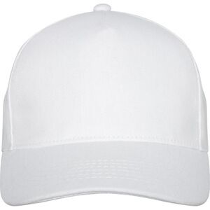 Elevate Unisex Adult Doyle 5 Panel Cap / White